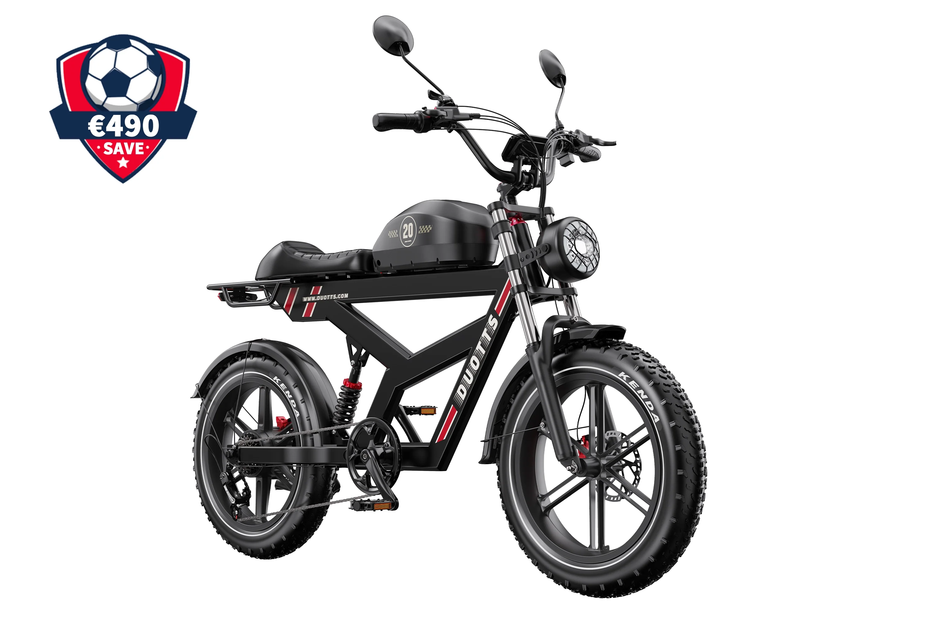 Фото электро питбайка DUOTTS F20 Electric Bike