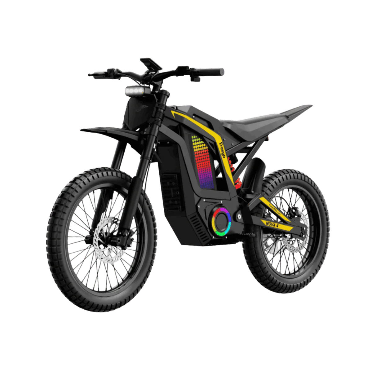 Фото электро питбайка Freego Nova 4 Mid-Drive Electric Dirt Bike