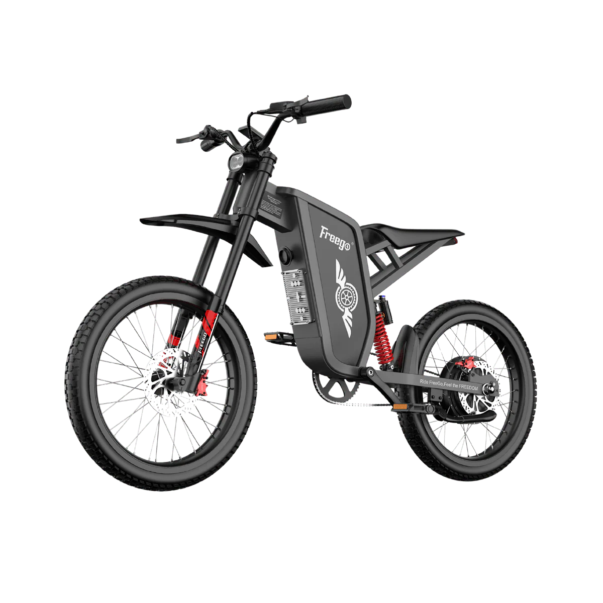 Фото электро питбайка Freego X1 Series Agile All-Terrain Electric Dirt Bikes with Pedals