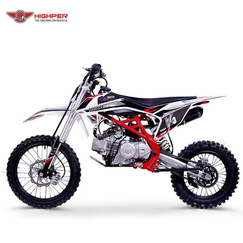 Фото питбайка Highper DB608 190cc 4stroke Gas Powered Adult Big Wheel Super Moto Cross Dirt Bike