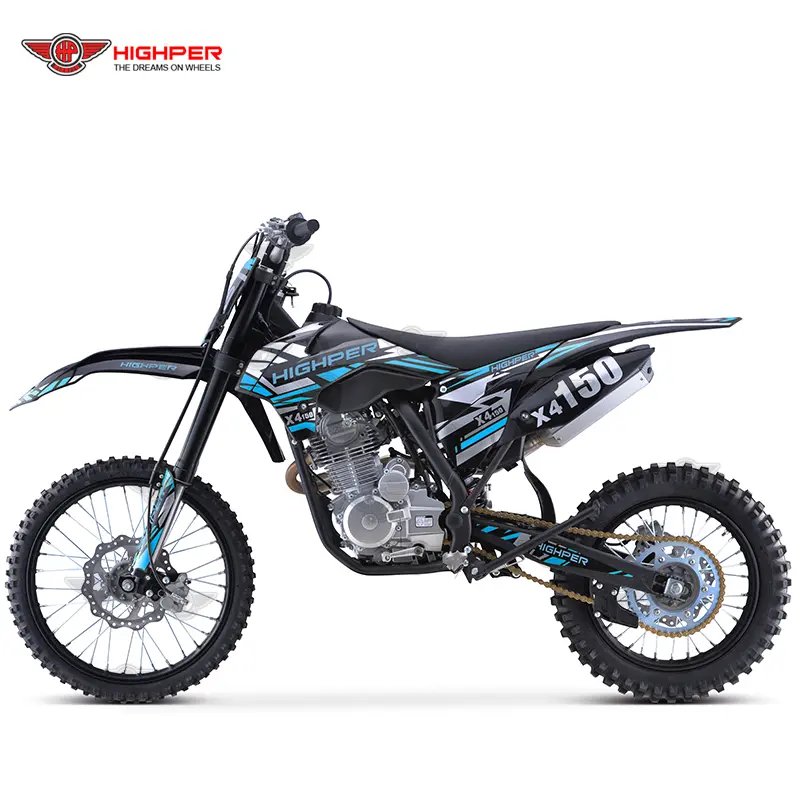 Фото питбайка Highper DB609A Adult Dirt Bike 150cc with off Road Tire 19 16 Inch