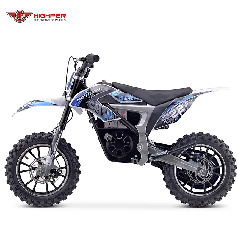 Фото электро питбайка Highper HP110E 550w 24v Chopper Motorcycle Electric off Road Pit Bike with CE