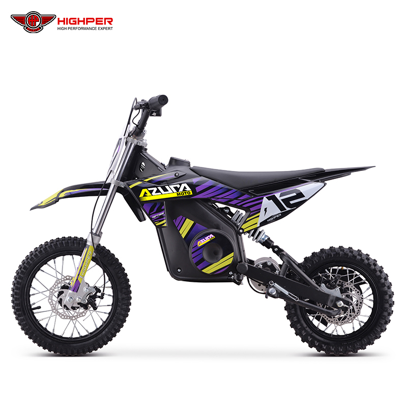 Фото электро питбайка Highper HP112E Kids’ Dirt Bike 1000W 36V Brushed Motor 7.8AH Battery Chain Drive