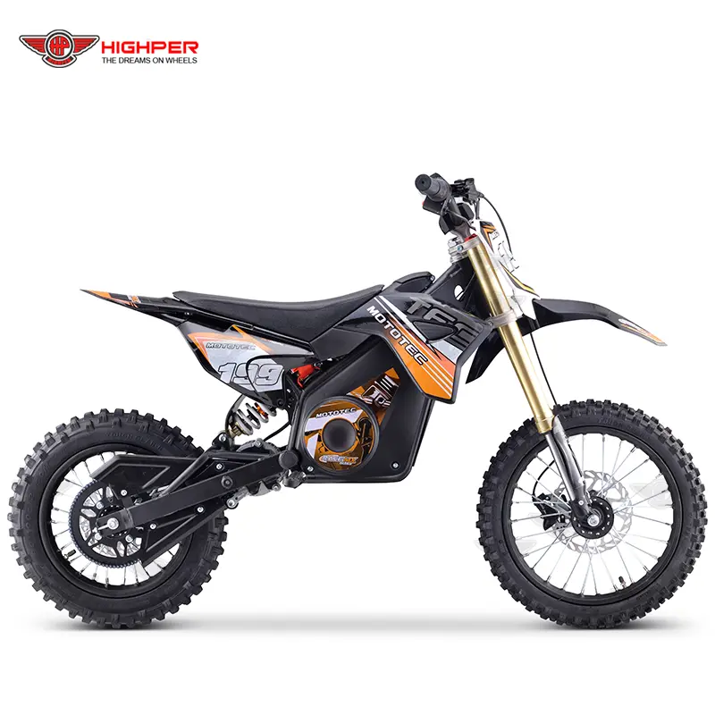 Фото электро питбайка Highper HP113E Chain Drive Sports Motorcycle with Cheap Price Mini Electric Dirt Bike Small Motocross Bike for Kids