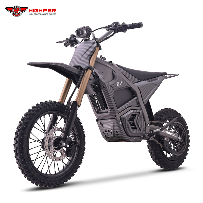 Фото электро питбайка Highper HP130E Electric off Road Dirt Bike 48V 60V for Teens with 14/12" Wheels