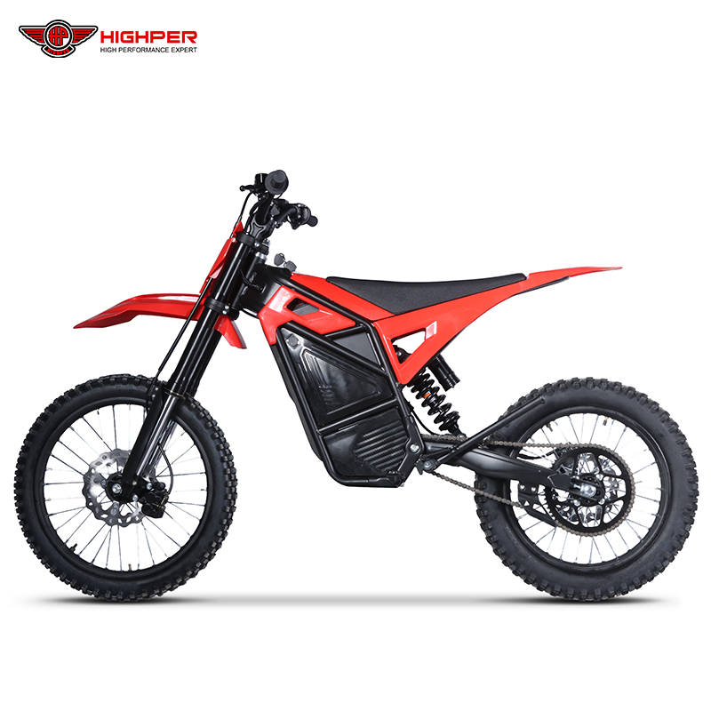Фото электро питбайка Highper HP137E Electric Power 60V 72V Battery Off-Road Bike 17/14" 19/17" Wheels