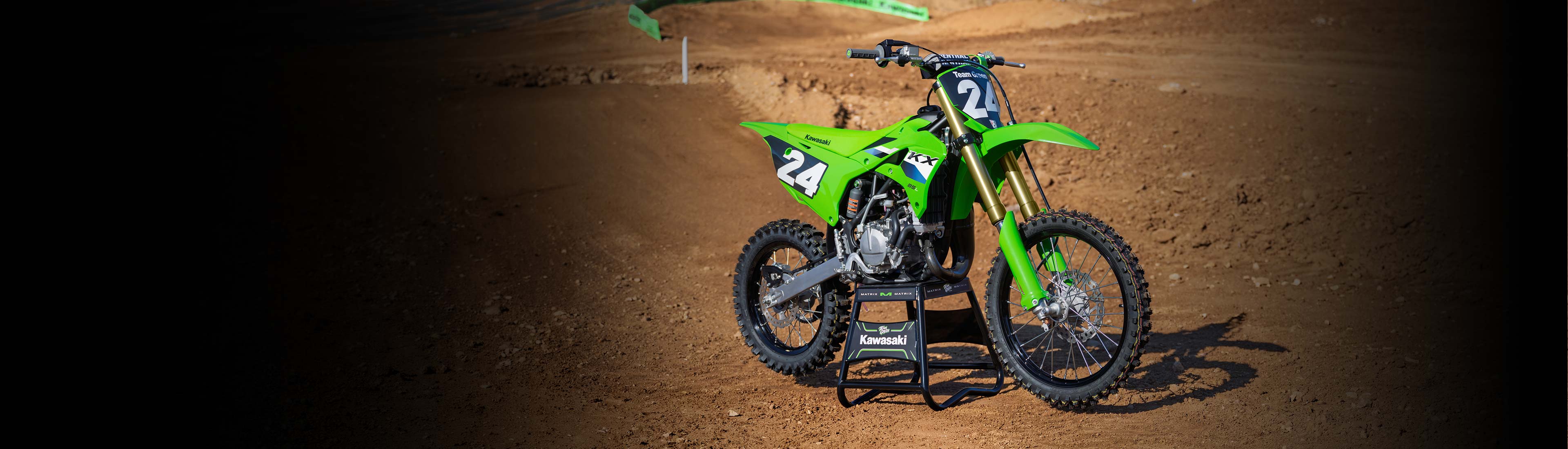 Фото питбайка Kawasaki KX85 L