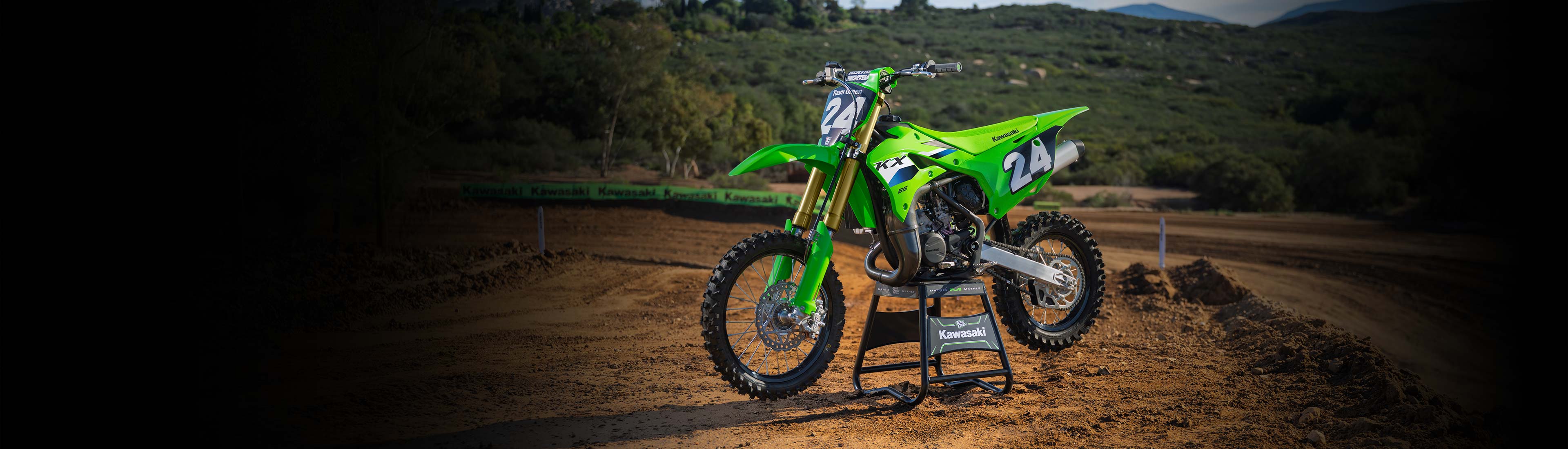 Фото питбайка Kawasaki KX85