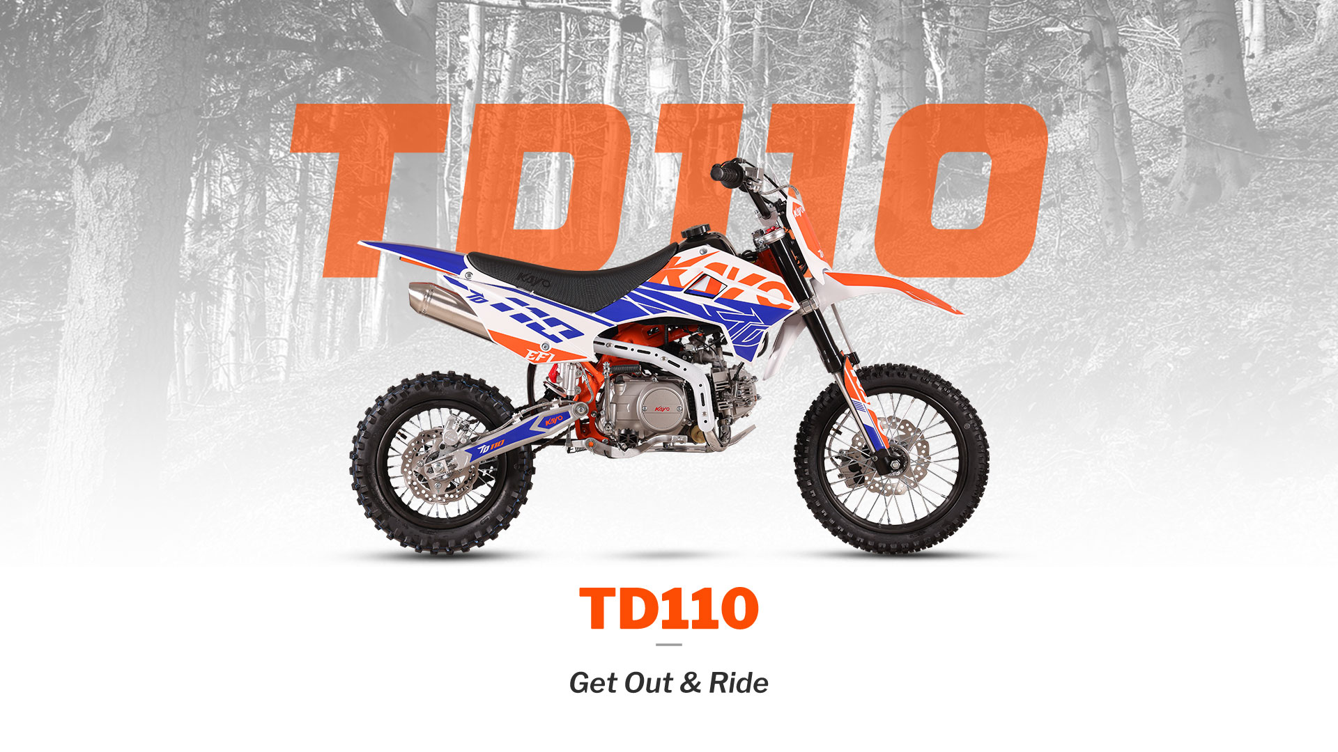 Фото питбайка KAYO TD110