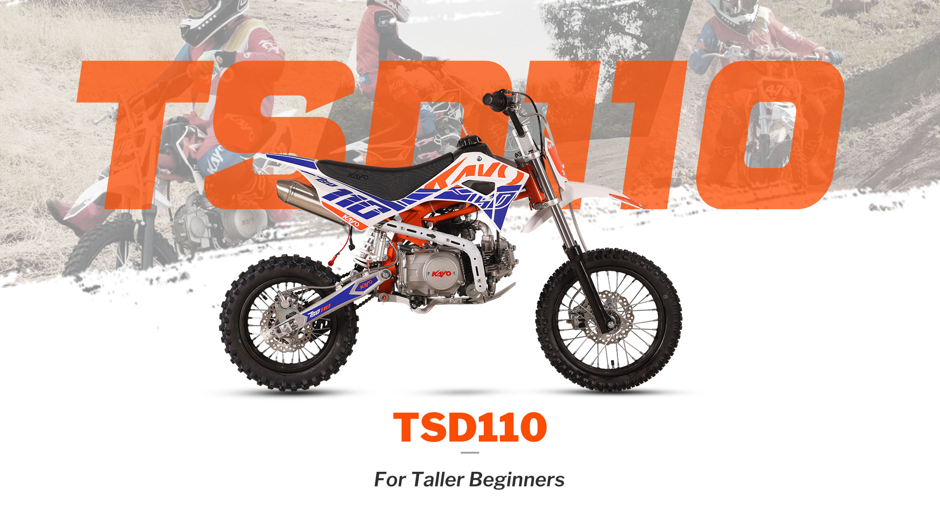 Фото питбайка KAYO TSD110