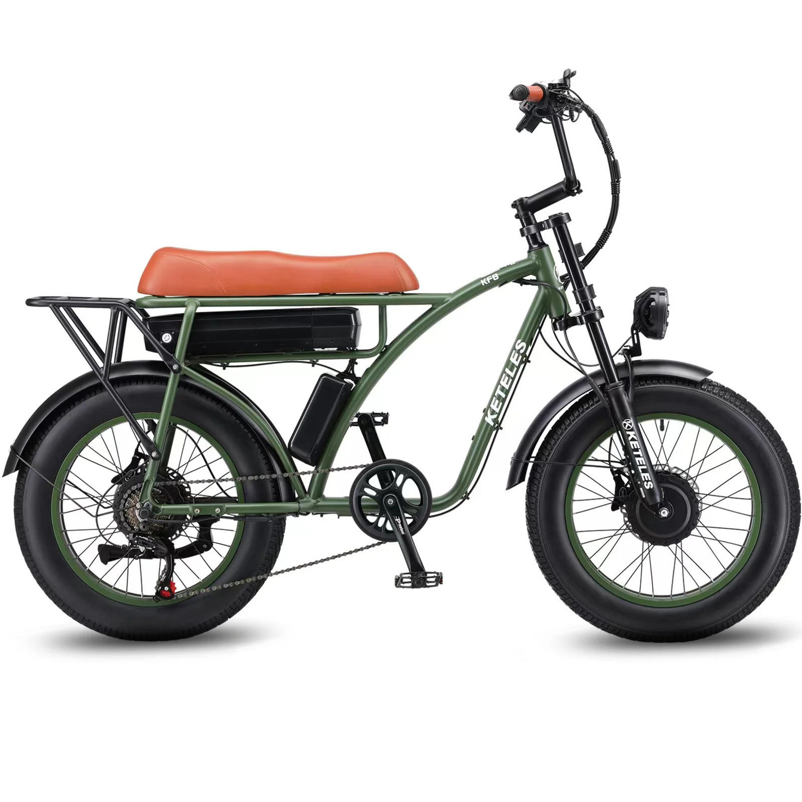 Фото электро питбайка KETELES KF8 48V23Ah 1000W/2000W Electric Motorcycle