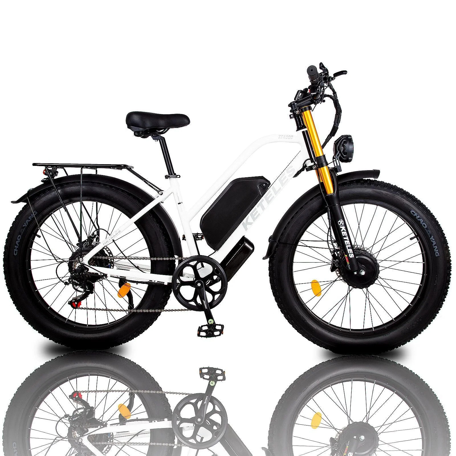 Фото электро питбайка KETELES XF4000 2000W Dual Motor Mountain Electric Bike