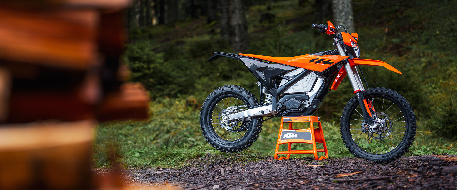 Фото электро питбайка KTM FREERIDE E