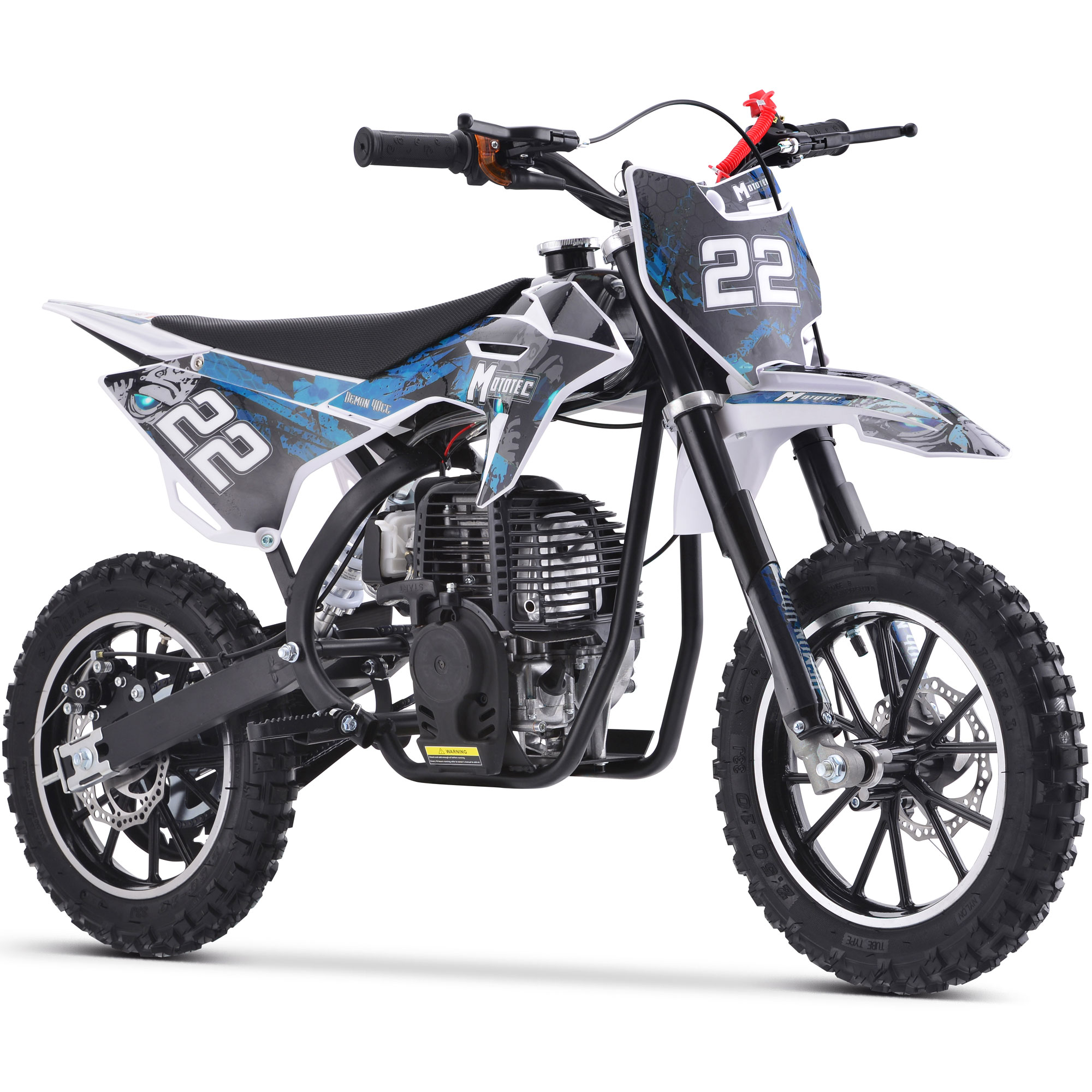 Фото питбайка MotoTec Demon 40cc 4-Stroke Kids Gas Dirt Bike