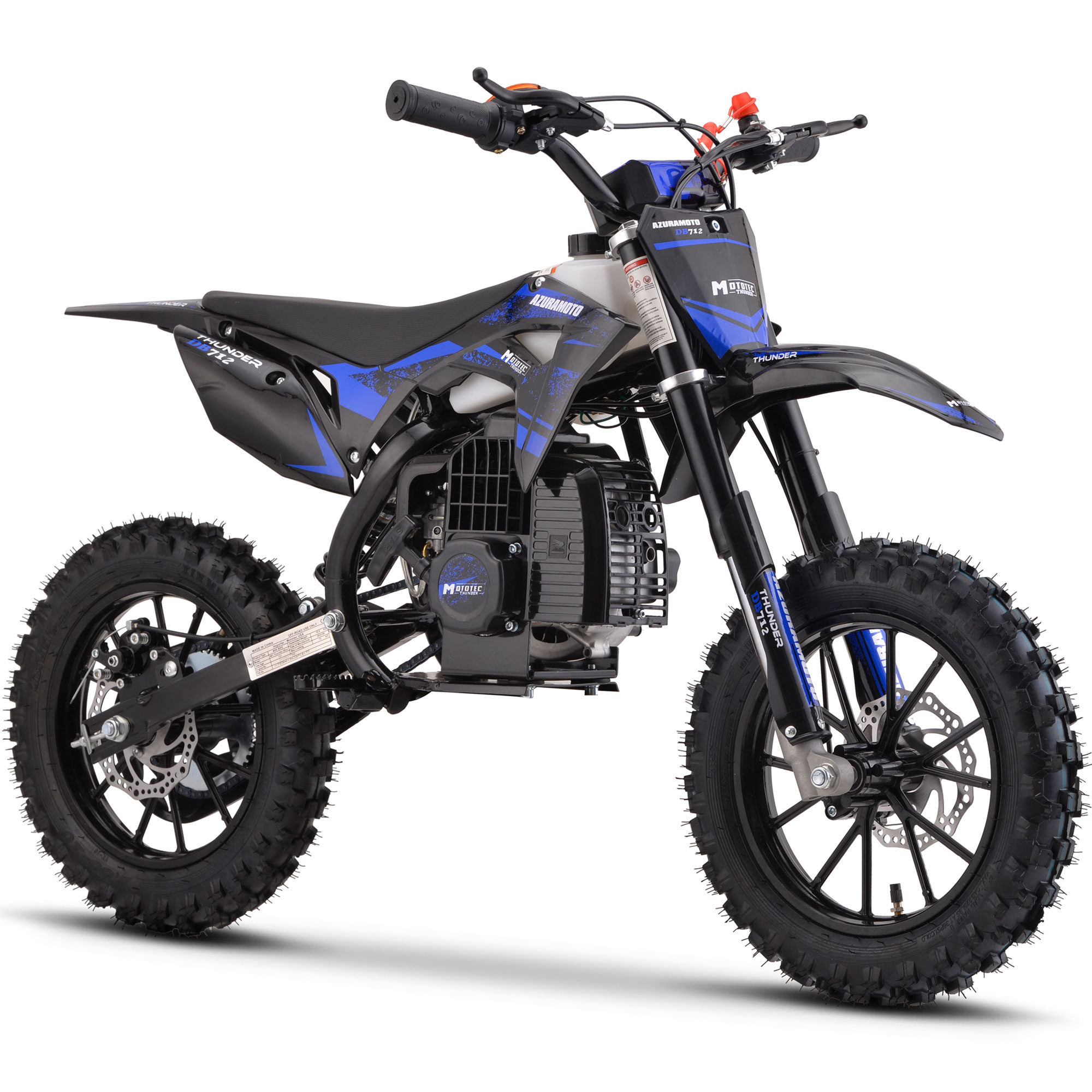 Фото питбайка MotoTec Thunder 50cc 2-Stroke Kids Gas Dirt Bike