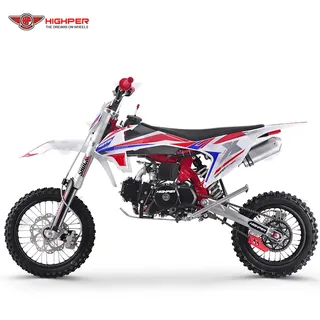 Фото питбайка Highper 125cc 140cc 4 Stroke High Quality off Road Motorcross 1412 Tires
