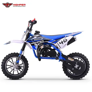 Фото питбайка Highper DB715 2025 New Gasoline Powered 49CC Single-Cylinder Air Cooled 2 Stroke Mini Bike for Kids