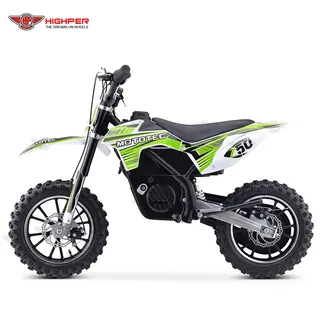 Фото электро питбайка Highper HP110E Top Quality Cheap 500w 24v 36v 12ah Mini Off-road Electric Motorcycle Dirt Bike for Sales