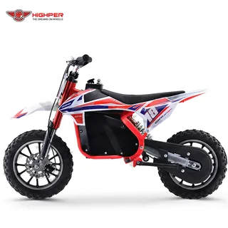Фото электро питбайка Highper HP114E 500w /800w 36v Kids Mini Electric Dirt Bike with Lead-acid Battery Moto Bike for Teenager