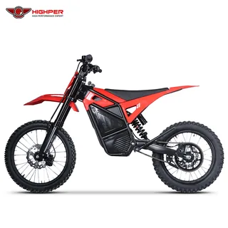 Фото электро питбайка Highper HP137E Electric Power 60V 72V Battery Off-Road Bike 17/14" 19/17" Wheels