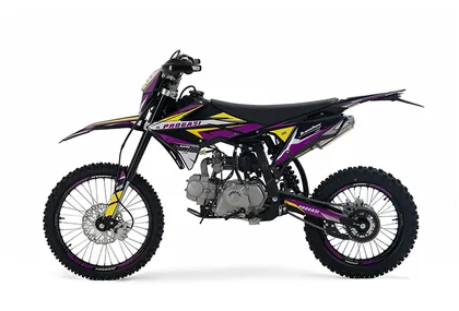 Фото питбайка Progasi Jumbo 125 (19/16) Purple/Yellow