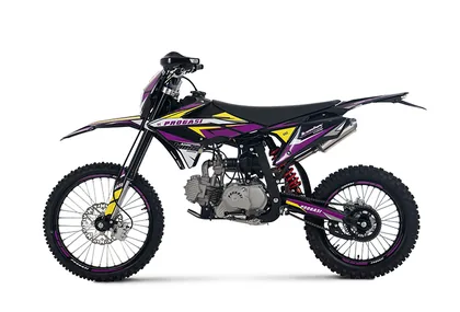 Фото питбайка Progasi Jumbo 150 Pro (19/16) Purple/Yellow